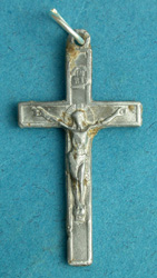Cross Pendent, Roman Catholic, 19th Century, Beautiful!